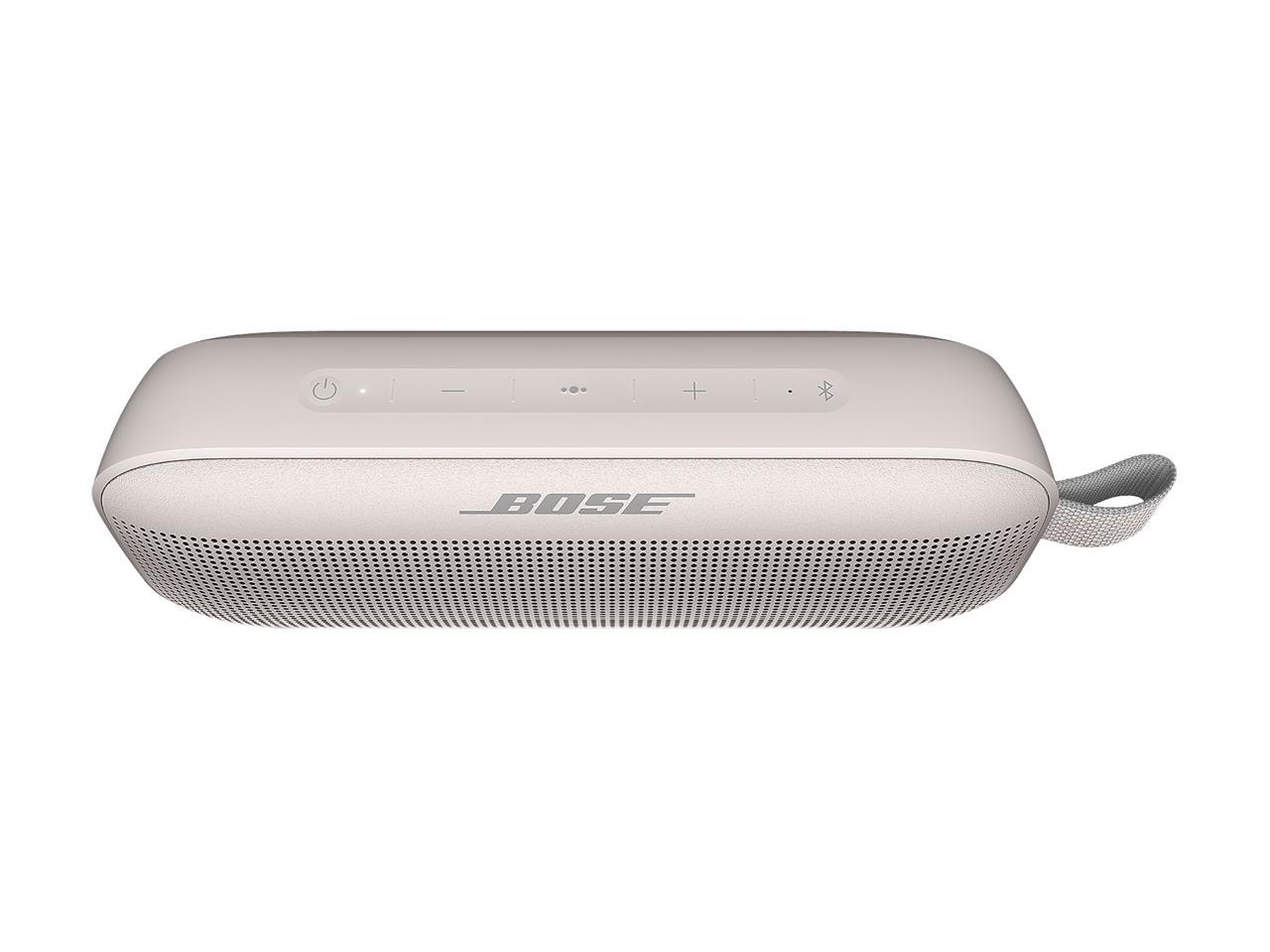 Bose SoundLink Flex Bluetooth Waterproof Portable Speaker (865983-0500)- White Smoke 5