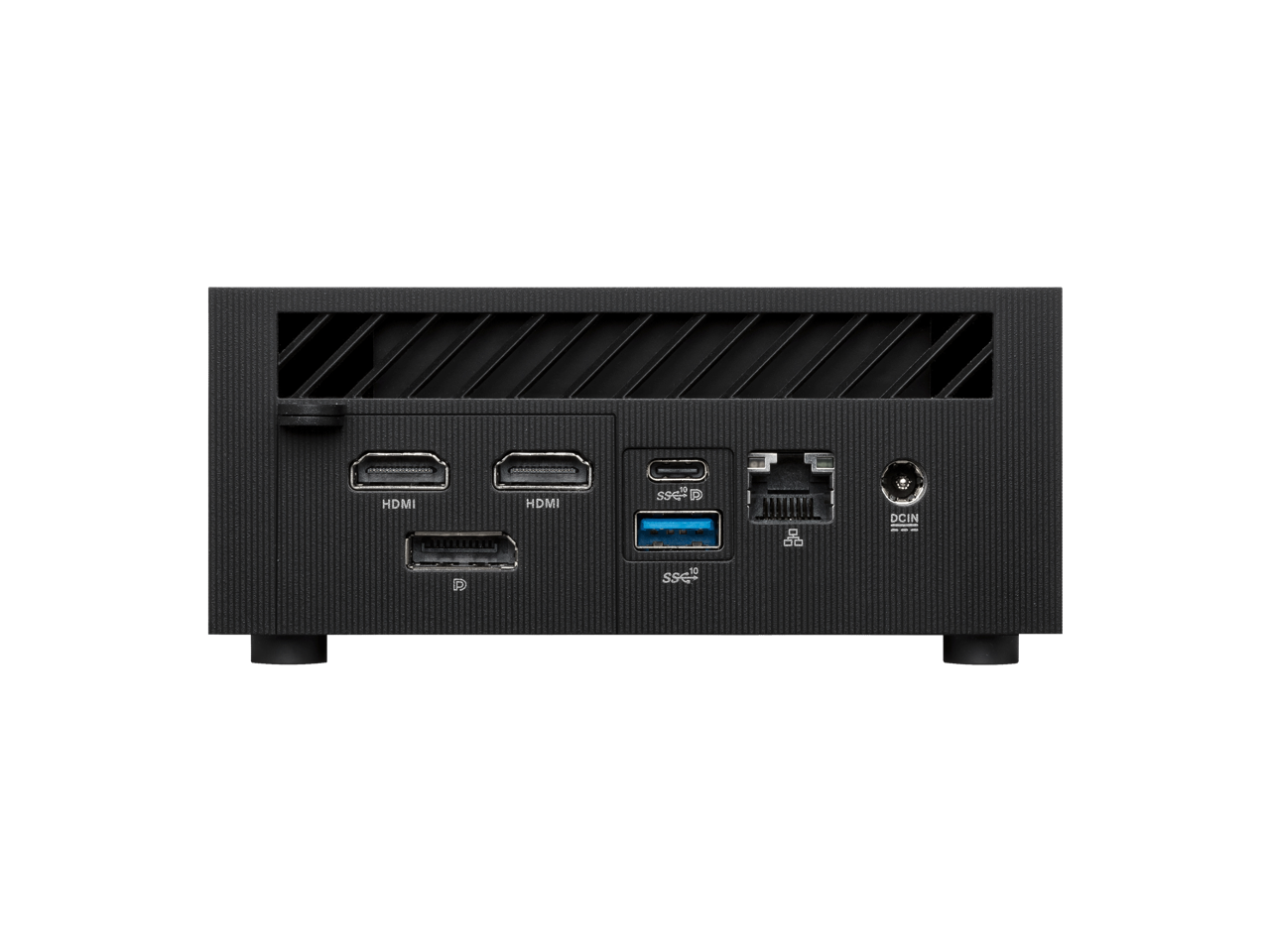 ASUS ExpertCenter PN64 Non-Logo Barebone Mini PC with 13th Gen Intel Core i7-13700H, Dual Channel DDR5 RAM, Dual Storage Design, Quad 4K-display support, Wi-Fi 6E & Bluetooth, USB-C, Hardware TPM, VESA Mount included 1