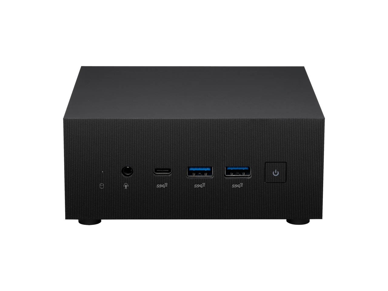 ASUS ExpertCenter PN64 Non-Logo Barebone Mini PC with 13th Gen Intel Core i7-13700H, Dual Channel DDR5 RAM, Dual Storage Design, Quad 4K-display support, Wi-Fi 6E & Bluetooth, USB-C, Hardware TPM, VESA Mount included 3