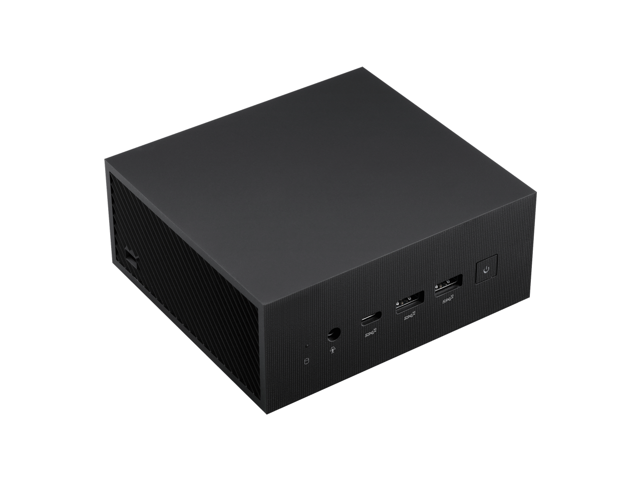 ASUS ExpertCenter PN64 Non-Logo Barebone Mini PC with 13th Gen Intel Core i7-13700H, Dual Channel DDR5 RAM, Dual Storage Design, Quad 4K-display support, Wi-Fi 6E & Bluetooth, USB-C, Hardware TPM, VESA Mount included 5