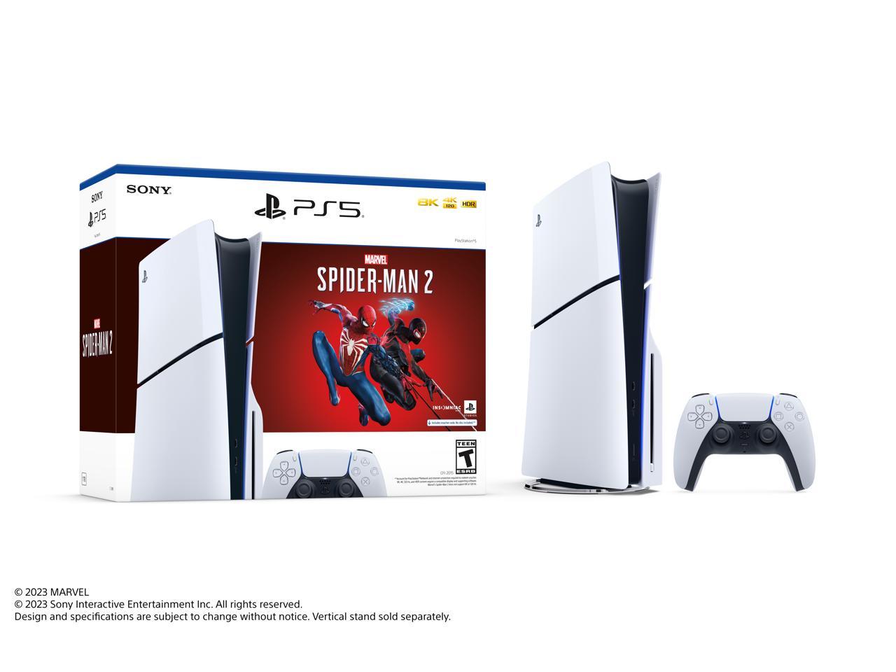 PlayStation 5 Slim Console – Marvel’s Spider-Man 2 Bundle 3