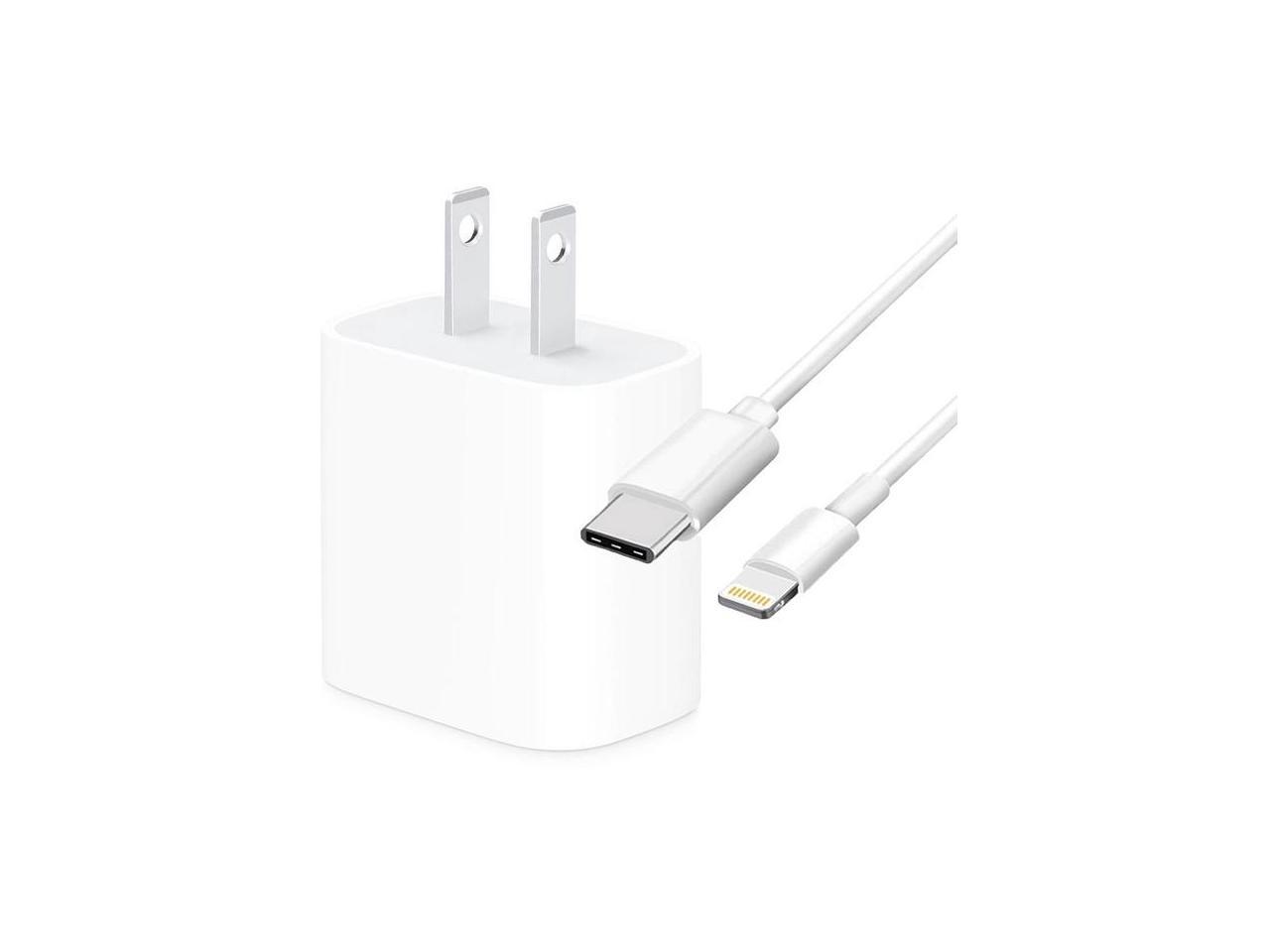 4XEM 4XIPHN13KIT6 White iPhone 13 Kit with 20W USB-C Charger and 6FT USB-C to 8-Pin Cable 1