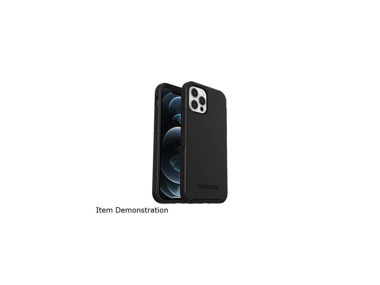 OtterBox Symmetry Series Black Case for iPhone 12 and iPhone 12 Pro 77-65414 1