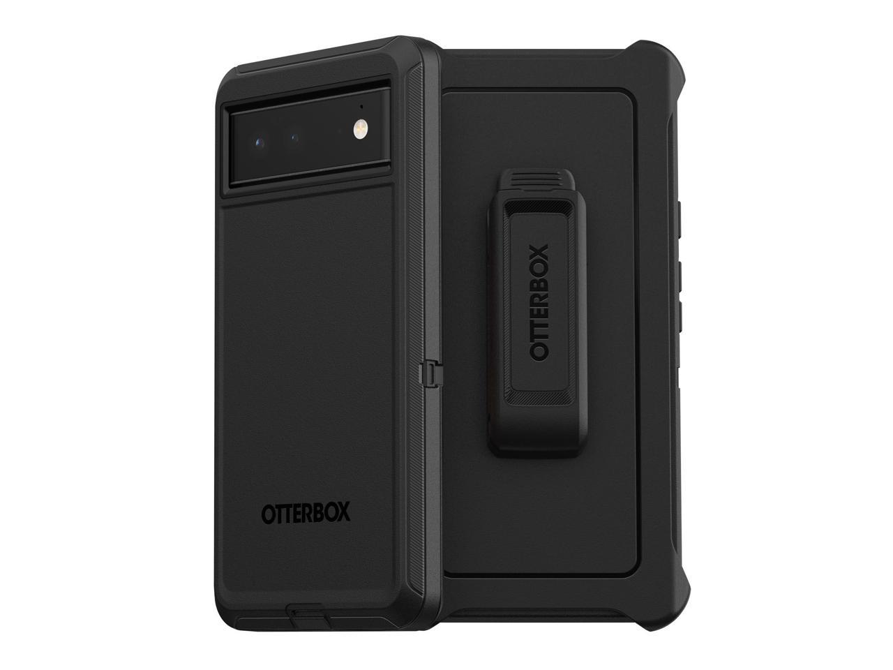 OtterBox 77-84007 Defender Series Black Pixel 6 Case 3