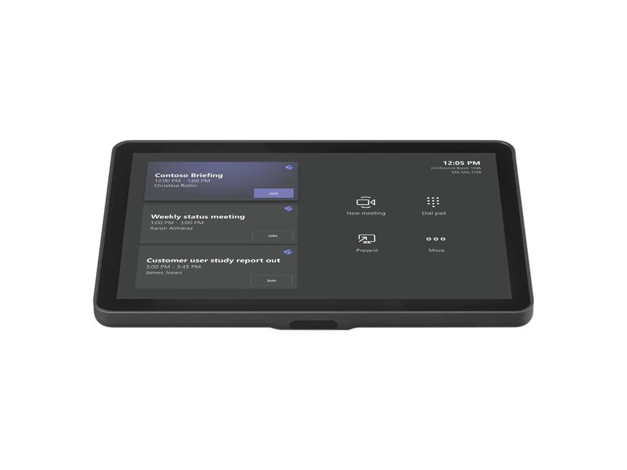 Logitech TAP IP Make Video Meetings Simple to Join with a Network-connected Touch Controller - Graphite 1