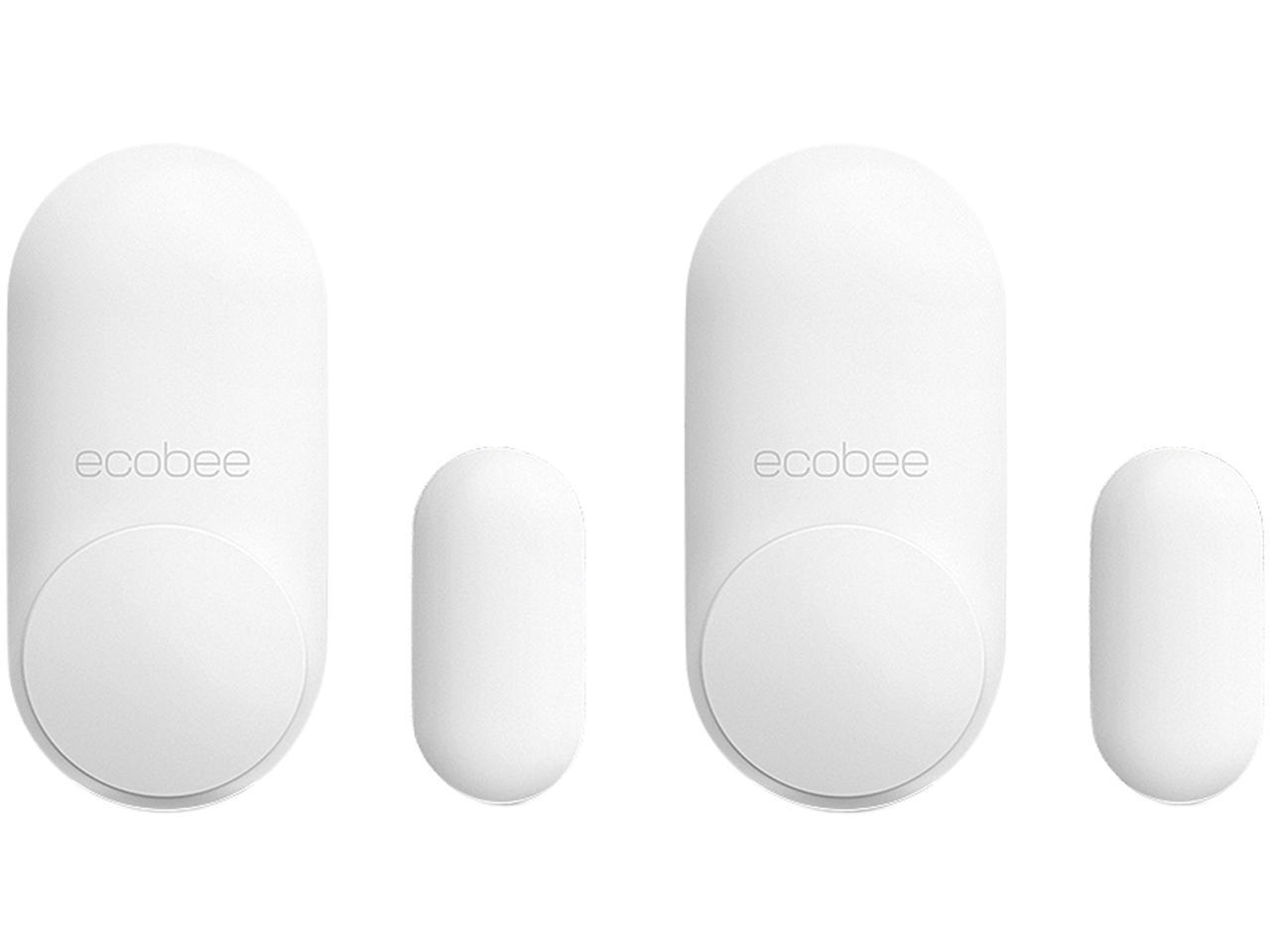 Ecobee SmartSensor for Doors and Windows 2-Pack, White, Ecobee EB-DWSHM2PK-01 New 2022 1