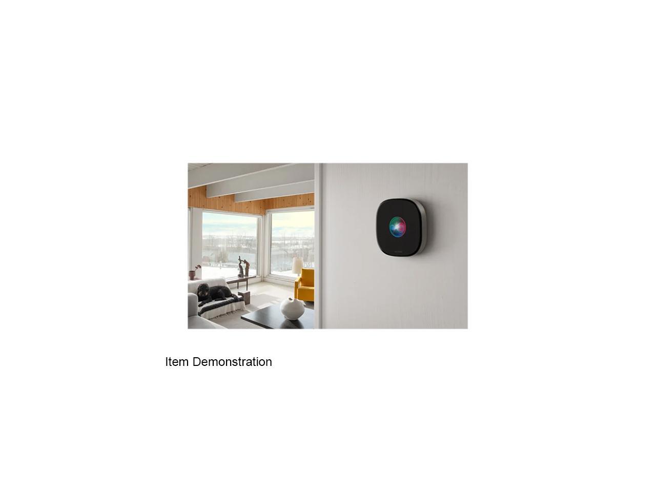 ecobee New Smart Thermostat Premium with Smart Sensor and Air Quality Monitor - Programmable Wifi Thermostat - Works with Siri, Alexa, Google Assistant 4