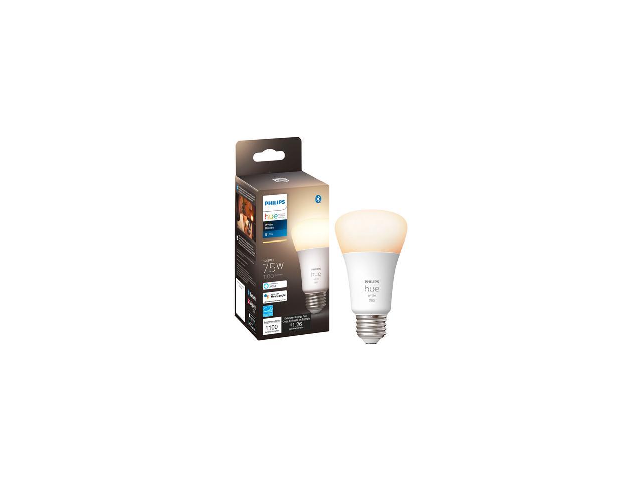 Philips Hue 563007 10.5W A19 E26 Bluetooth Smart Bulb 1