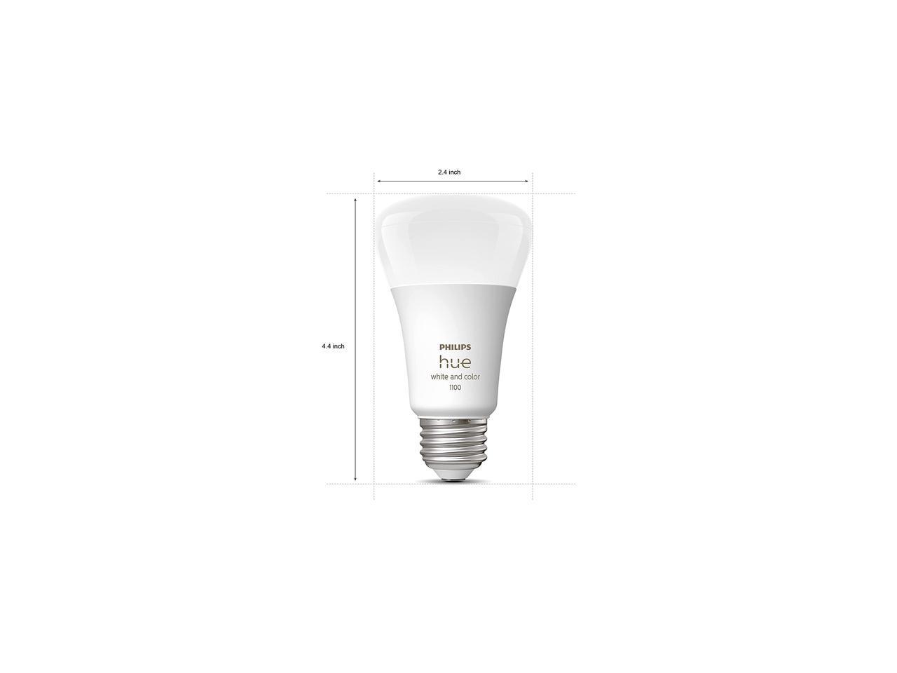 Philips Hue 563254 10.5W A19 E26 Bluetooth Smart Bulb, 1-pack 2