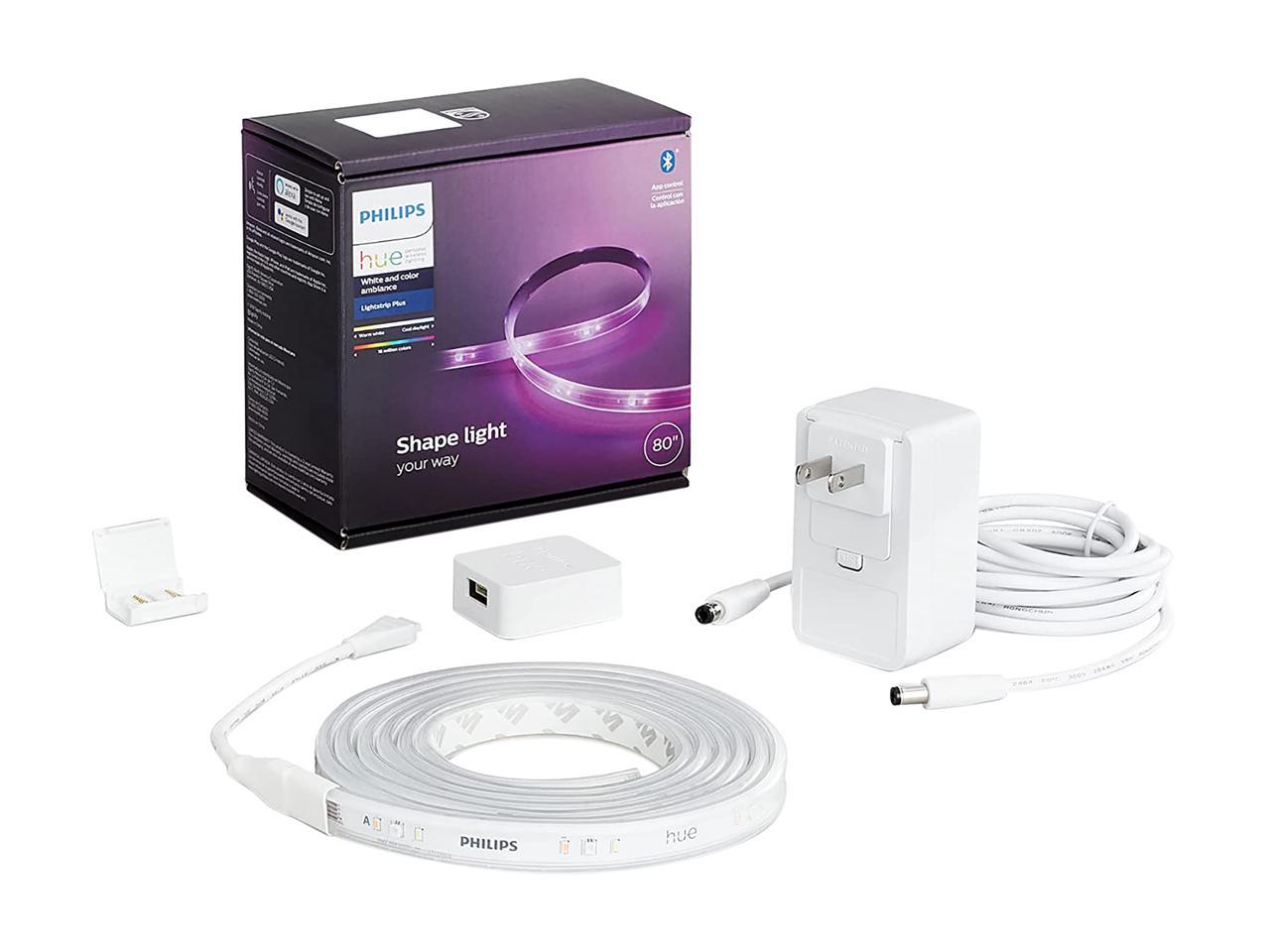 Philips Hue 555334-KIT Kit - Lightstrip Plus Base 6ft. Plus 3ft. Extension 2