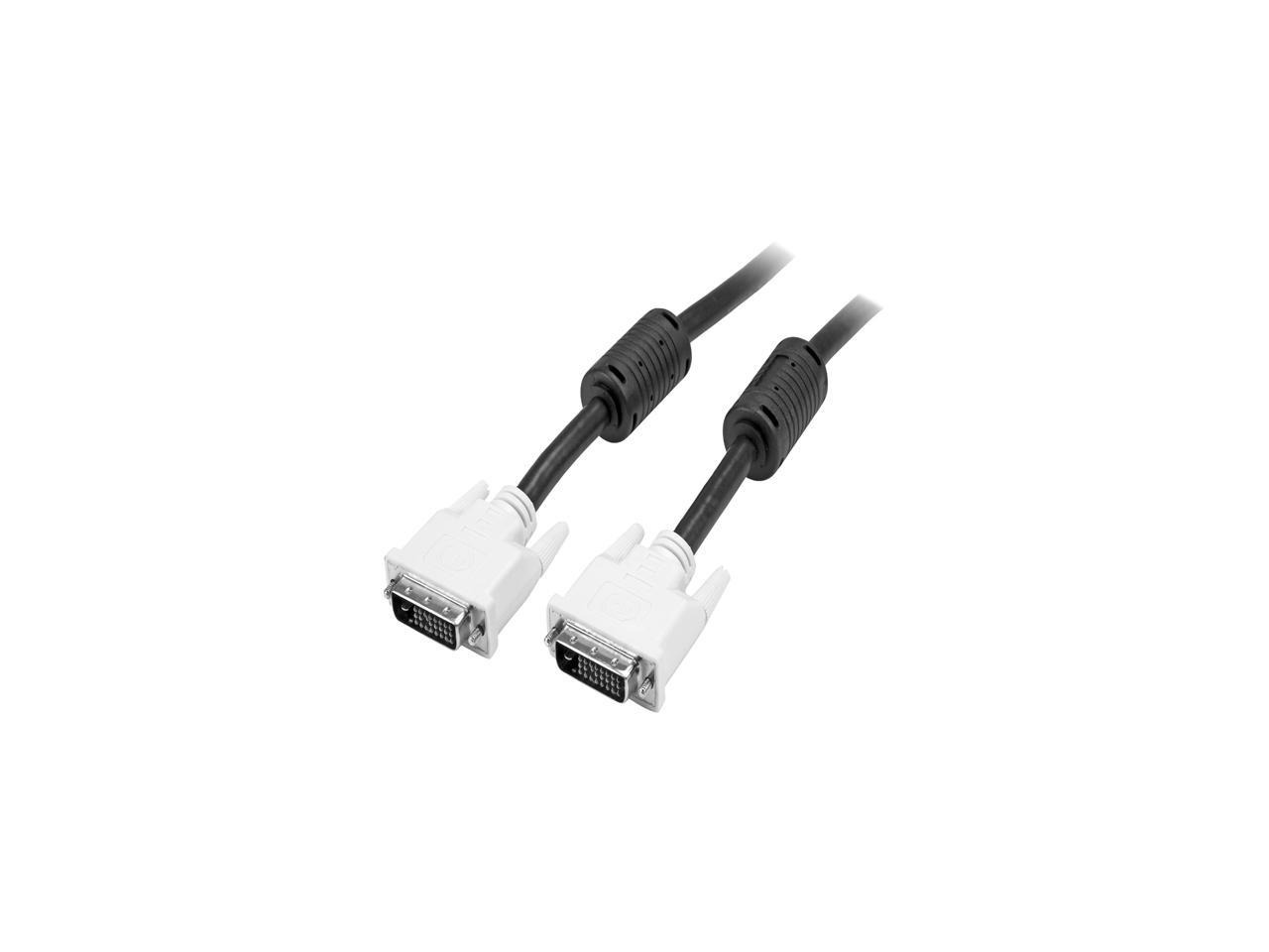 StarTech.com DVIDDMM6 Dual Link DVI Cable - 6 ft - Male to Male - 2560x1600 - DVI-D Cable - Computer Monitor Cable - DVI Cord - Video Cable 1