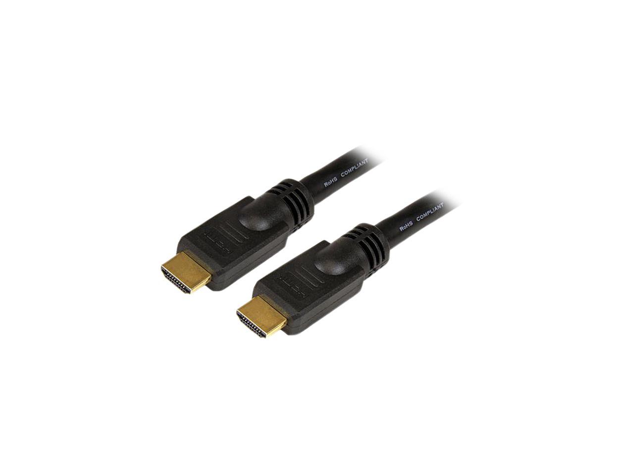 StarTech.com HDMM50 50 ft High Speed HDMI Cable M/M - 4K @ 30Hz - No Signal Booster Required - HDMI to HDMI - Audio/Video - Gold-Plated 1