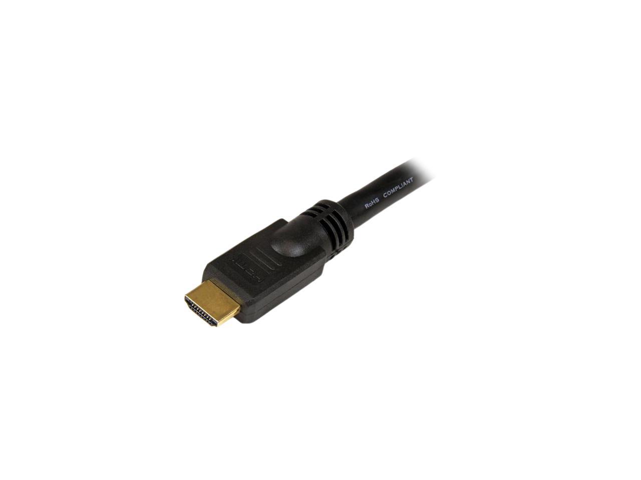 StarTech.com HDMM50 50 ft High Speed HDMI Cable M/M - 4K @ 30Hz - No Signal Booster Required - HDMI to HDMI - Audio/Video - Gold-Plated 2