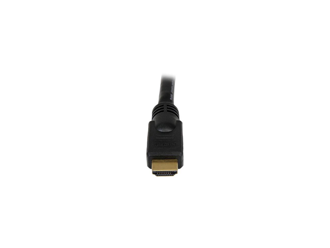 StarTech.com HDMM50 50 ft High Speed HDMI Cable M/M - 4K @ 30Hz - No Signal Booster Required - HDMI to HDMI - Audio/Video - Gold-Plated 3