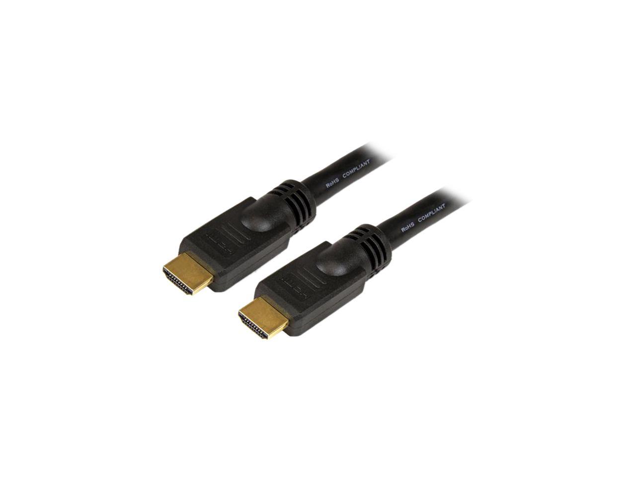 StarTech.com HDMM40 40 ft High Speed HDMI Cable M/M - 4K @ 30Hz - No Signal Booster Required - HDMI to HDMI - Audio/Video - Gold-Plated 1