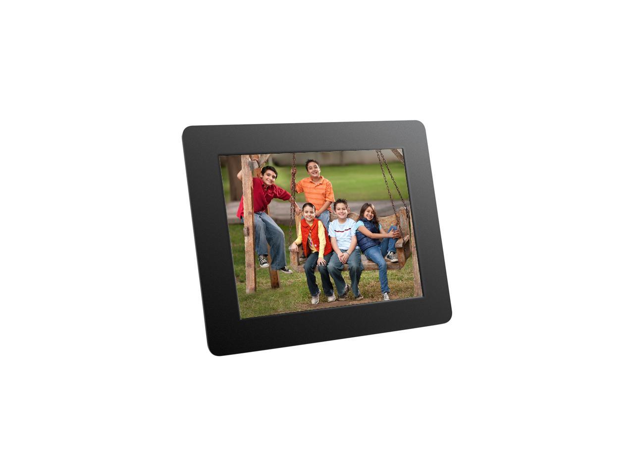 Aluratek ADPF08SF 8" 800 x 600 Digital Photo Frame with Auto Slideshow Feature 1