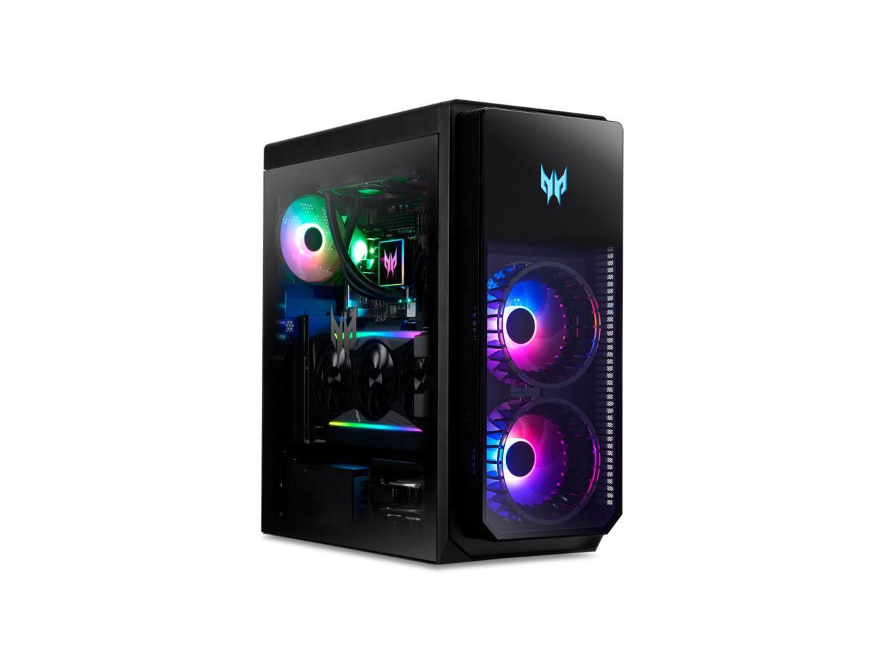 Acer Gaming Desktop PC Predator Orion 7000 PO7-650-UR11 32GB DDR5 2TB HDD 1 TB PCIe SSD GeForce RTX 4080 Windows 11 Pro 64-bit 3