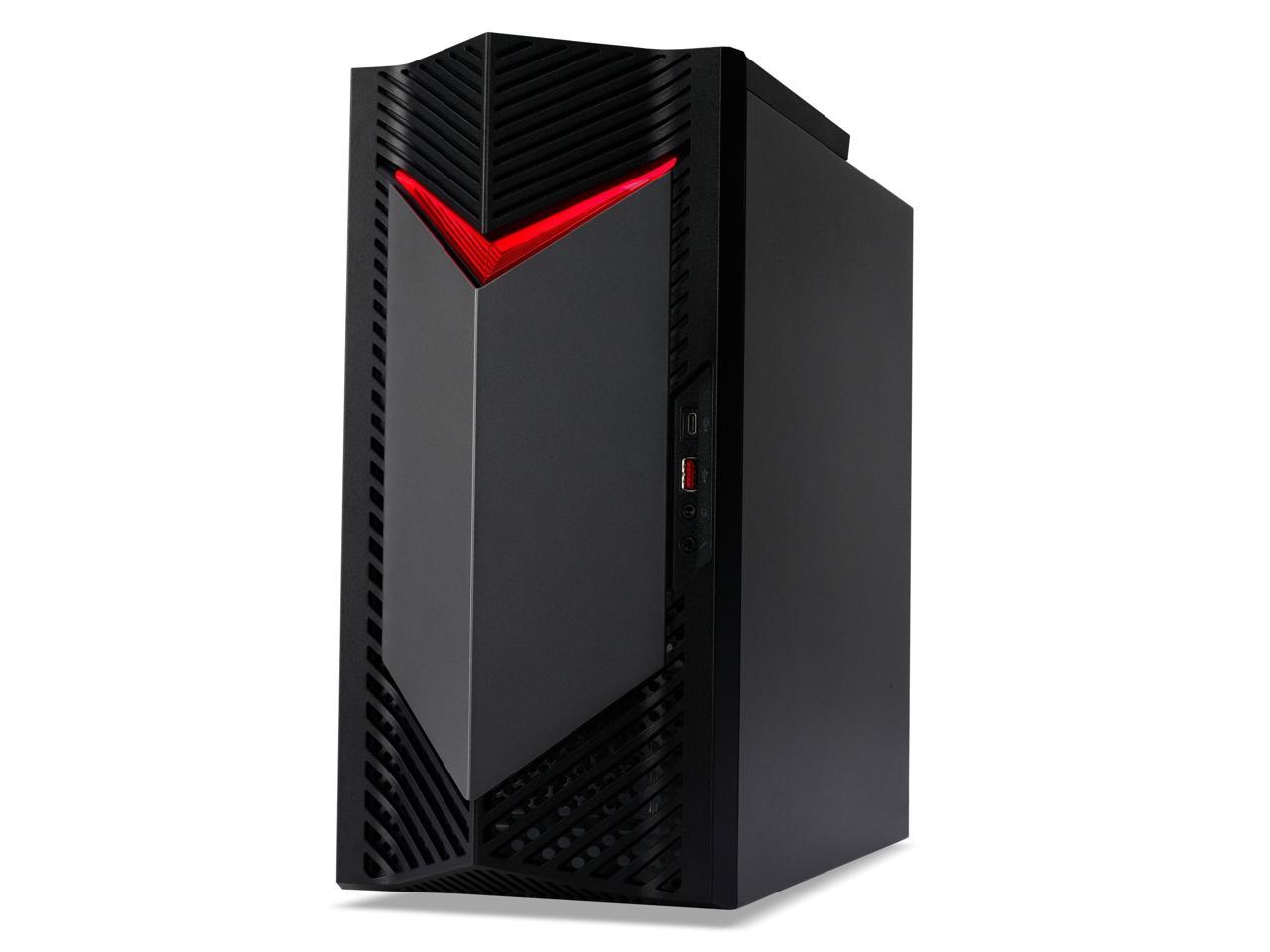 Acer Gaming Desktop Nitro 50 N50-656-UR15 16GB DDR5 1 TB PCIe SSD GeForce RTX 4060 Windows 11 Home 64-bit 3