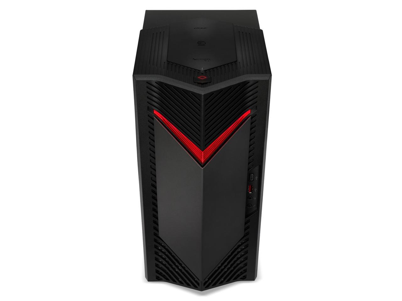 Acer Gaming Desktop Nitro 50 N50-656-UR15 16GB DDR5 1 TB PCIe SSD GeForce RTX 4060 Windows 11 Home 64-bit 4