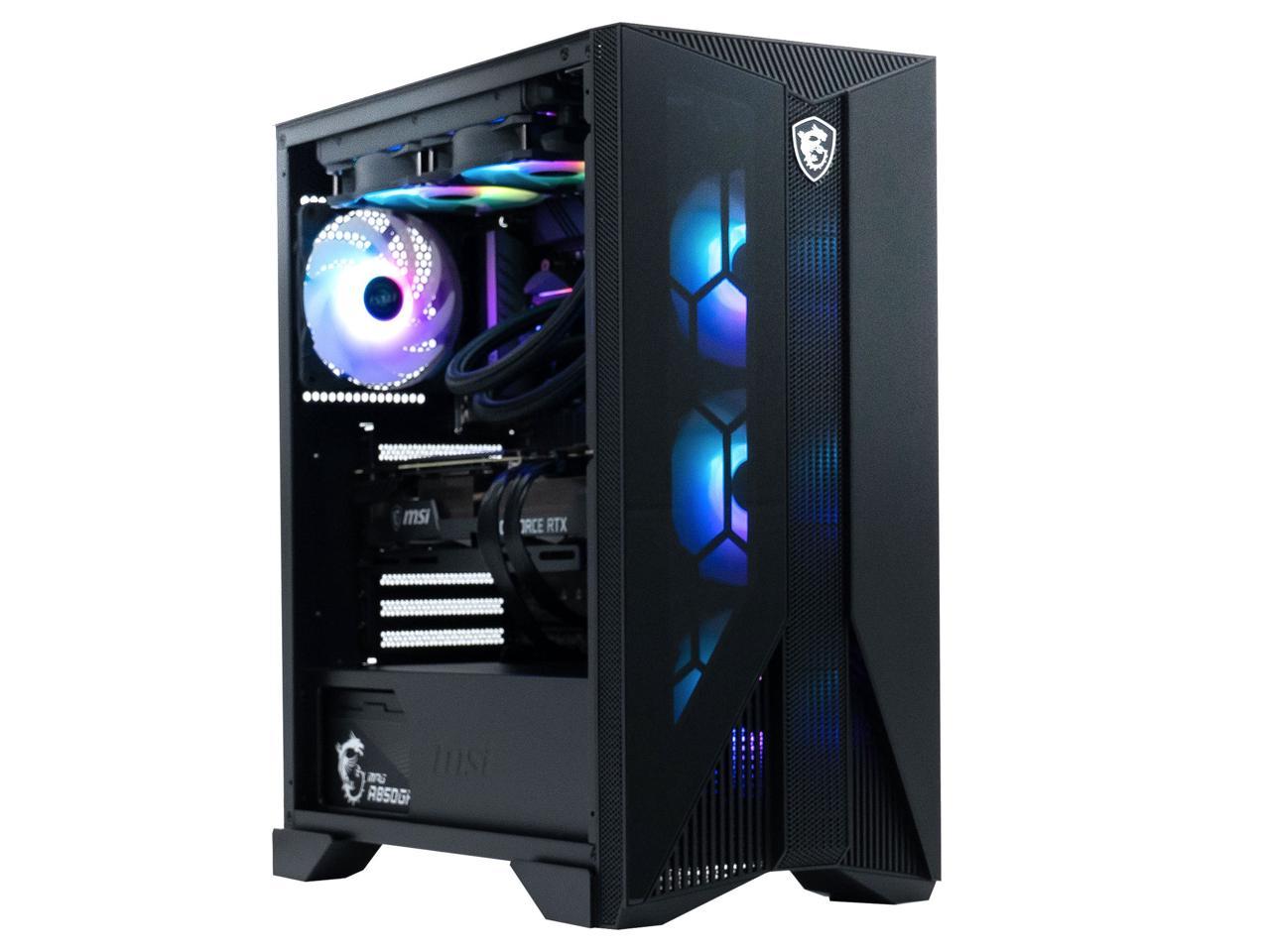 MSI Gaming Desktop Aegis RS 14NUE7-671US 32GB DDR5 2 TB PCIe SSD GeForce RTX 4070 SUPER Windows 11 Home 64-bit 5