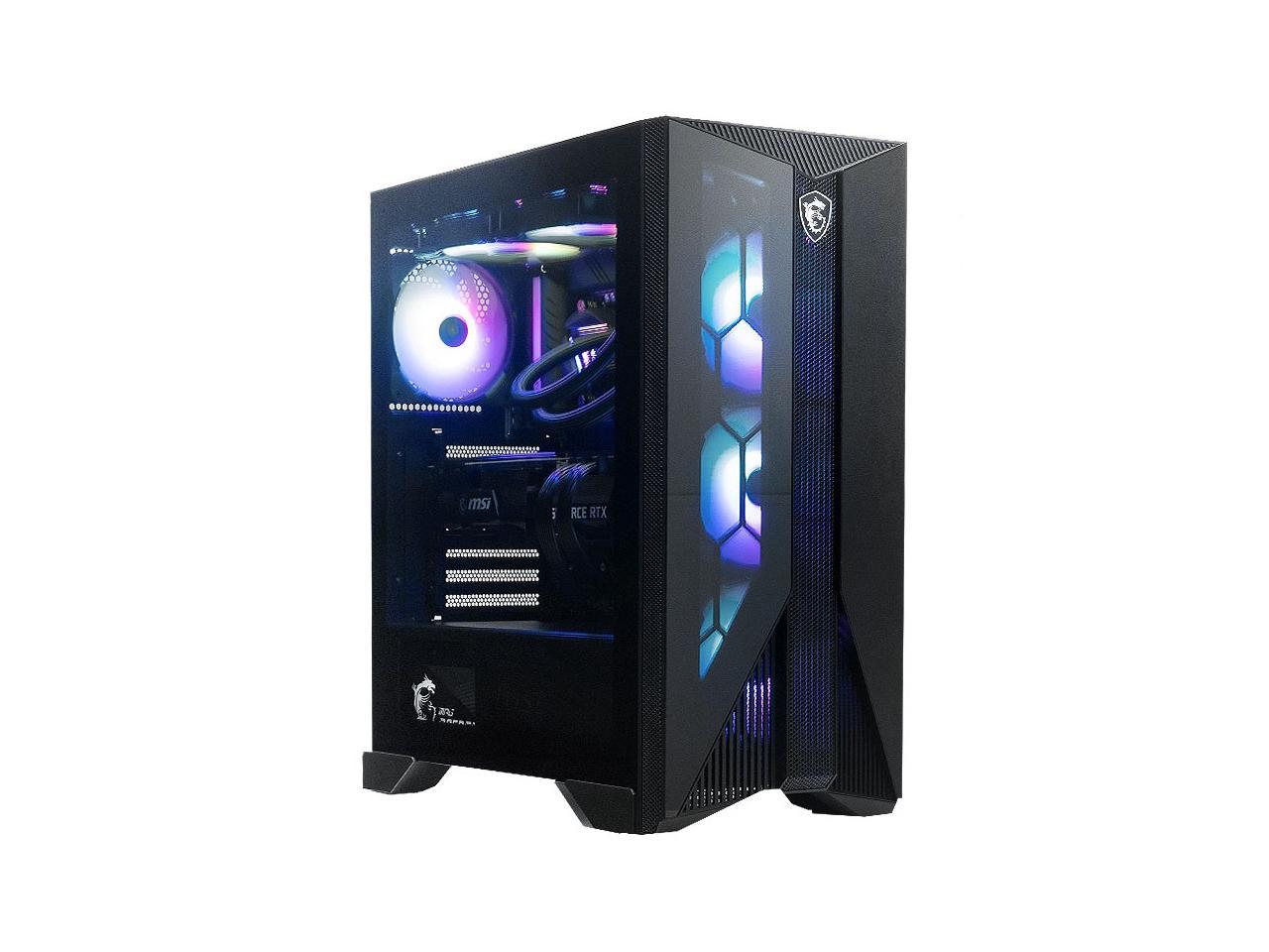 MSI Gaming Desktop Aegis RS 14NUE7-671US 32GB DDR5 2 TB PCIe SSD GeForce RTX 4070 SUPER Windows 11 Home 64-bit 2