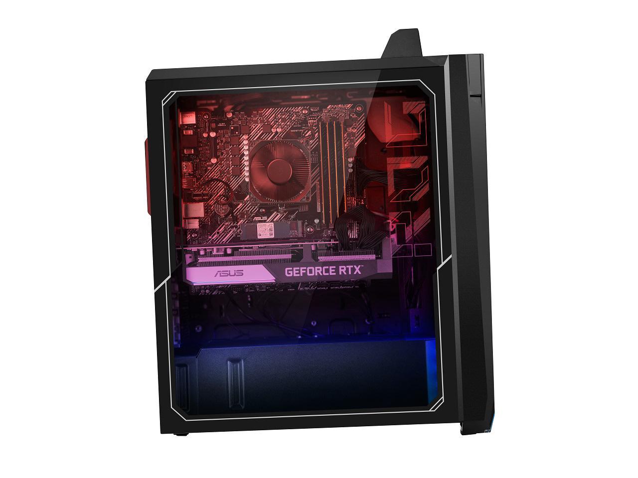 ASUS ROG Strix G15DS Gaming Desktop, AMD Ryzen 5 7600X Processor, GeForce RTX 4060 Ti DUAL, 32GB DDR5 RAM, 1TB PCIe SSD, Windows 11 Home, G15DS-NH564Ti 4