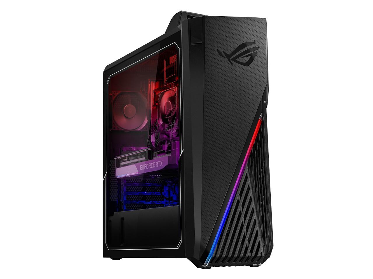 ASUS ROG Strix G15DS Gaming Desktop, AMD Ryzen 5 7600X Processor, GeForce RTX 4060 Ti DUAL, 32GB DDR5 RAM, 1TB PCIe SSD, Windows 11 Home, G15DS-NH564Ti 1