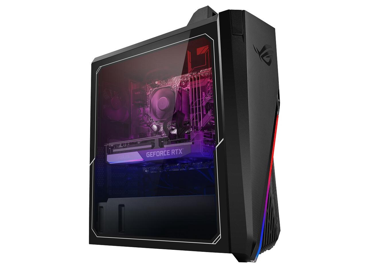 ASUS ROG Strix G15DS Gaming Desktop, AMD Ryzen 5 7600X Processor, GeForce RTX 4060 Ti DUAL, 32GB DDR5 RAM, 1TB PCIe SSD, Windows 11 Home, G15DS-NH564Ti 5