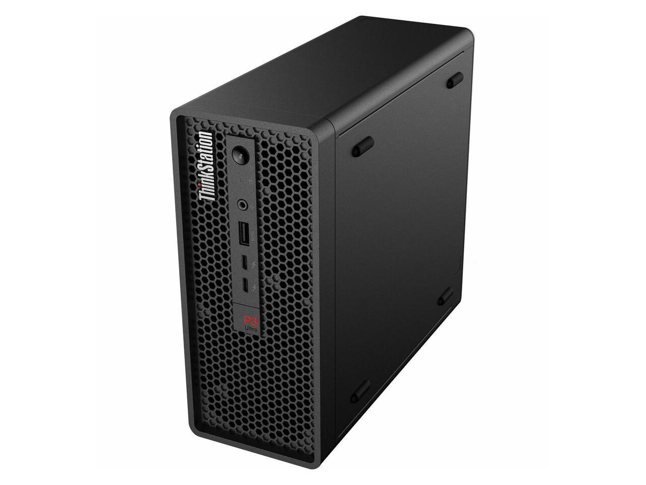 Lenovo ThinkStation P3 30HA001NUS Workstation - Intel Core i9 Tetracosa-core (24 Core) i9-13900 13th Gen 2 GHz - 32 GB DDR5 SDRAM RAM - 1 TB SSD - Mini-tower 4