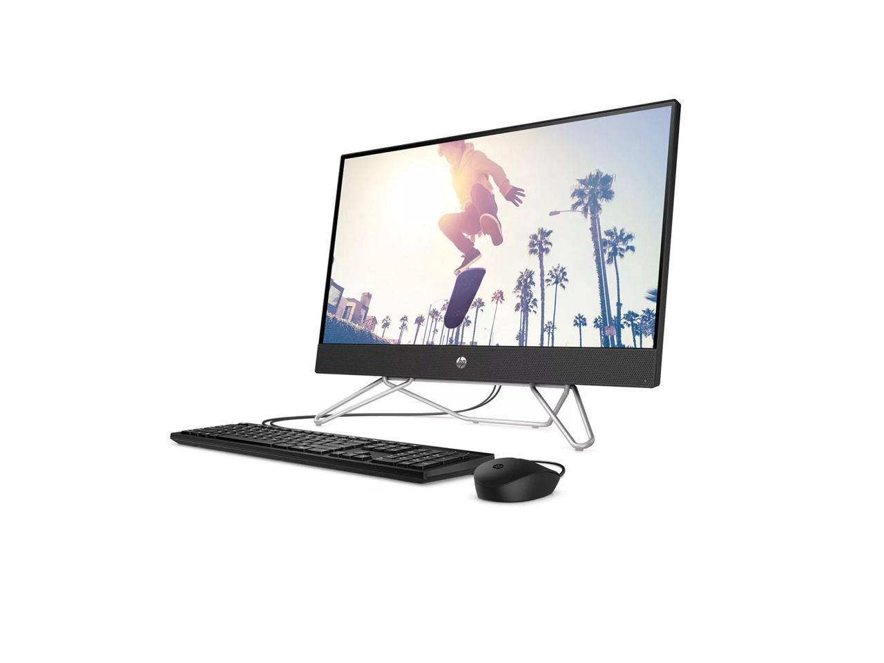 HP All-in-One Computer 24-cb1017c Intel Core i5 12th Gen 1235U (1.30GHz) 8GB DDR4 512 GB PCIe SSD 23.8" Windows 11 Home 64-bit 1