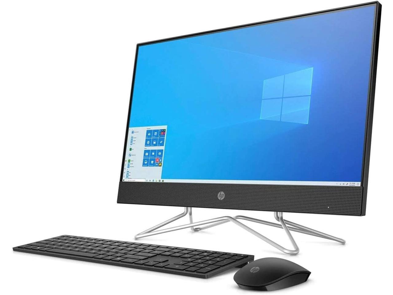 HP All-in-One Computer 24-cb0309c Athlon Gold 3150U (2.40GHz) 8GB DDR4 512 GB PCIe SSD 23.8" Windows 11 Home 64-bit 2