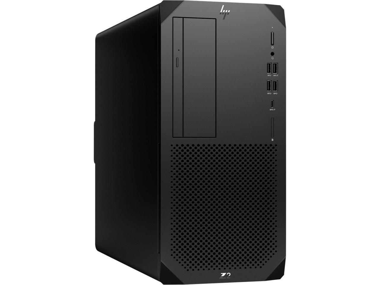 HP Business Desktops Z2 G9 - Intel Core i7 13th Gen 13700 (2.10GHz) - 16GB DDR5 - 512 GB PCIe SSD - Nvidia T400 - Windows 11 Pro 64-bit - 87D67UT#ABA 1