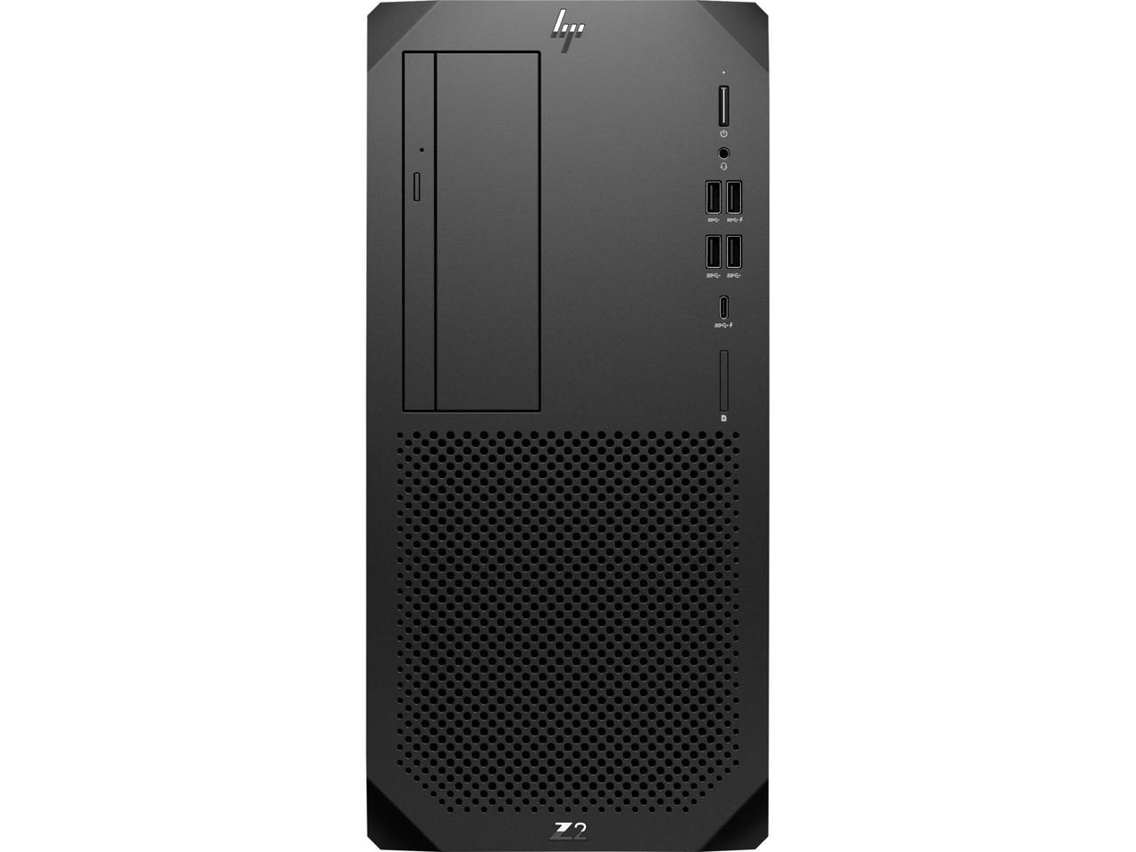 HP Business Desktops Z2 G9 - Intel Core i7 13th Gen 13700 (2.10GHz) - 16GB DDR5 - 512 GB PCIe SSD - Nvidia T400 - Windows 11 Pro 64-bit - 87D67UT#ABA 2