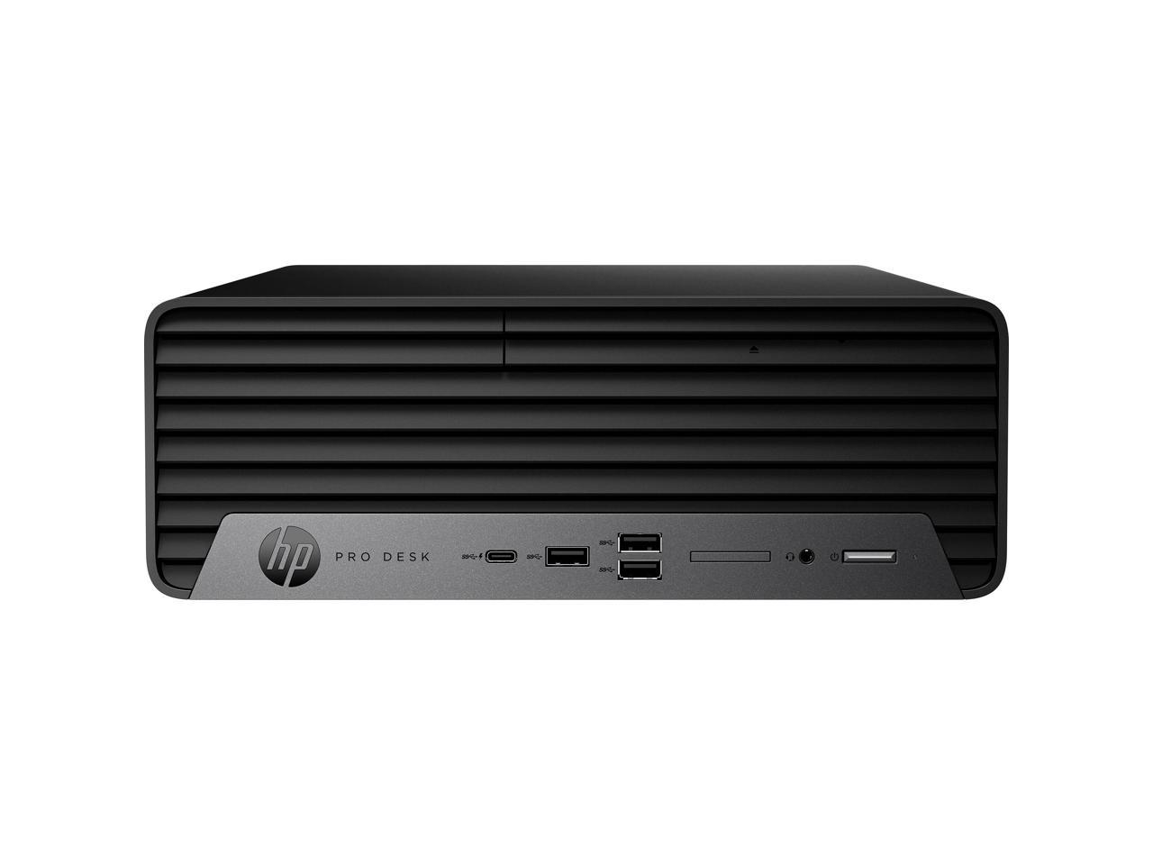 HP Pro 400 G9 Desktop Computer - Intel Core i3 13th Gen i3-13100 Quad-core (4 Core) - 8 GB RAM DDR4 SDRAM - 256 GB M.2 PCI Express NVMe SSD - Small Form Factor - Intel Q670 Chip - Windows 11 Pro 1