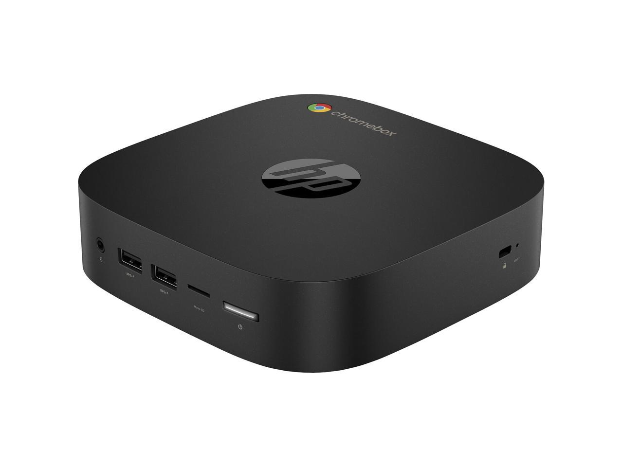 HP Chromebox G4 Chromebox - Intel Core i3 13th Gen i3-1315U Hexa-core (6 Core) 1.20 GHz - 8 GB RAM DDR4 SDRAM - 64 GB Flash Memory Capacity - Mini PC 3