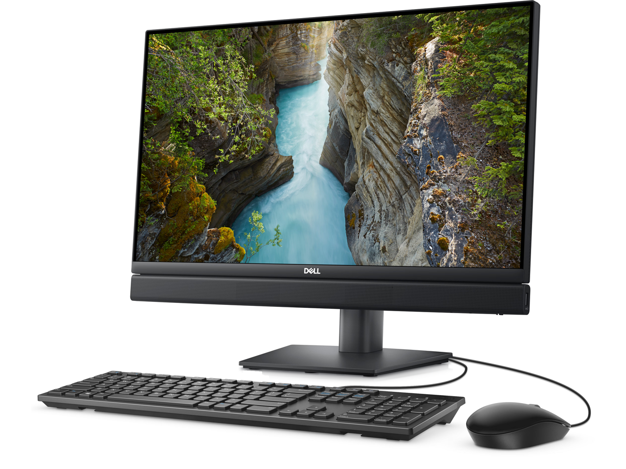 Dell 23.8" Optiplex 7410 AIO Desktop - Intel Core i5 13th Gen 1.60GHz - 8GB DDR4 - 256 GB SSD - Windows 11 Pro - Dark Gray  VF78N 3