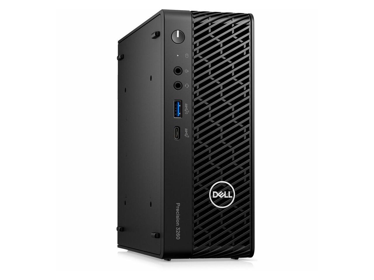 Dell Precision 3000 3260 Desktop PC Workstation - Intel Core i7 Hexadeca-core (16 Core) i7-13700 13th Gen 2.10 GHz - 16 GB DDR5 RAM - 256 GB SSD - Ultra Small 1