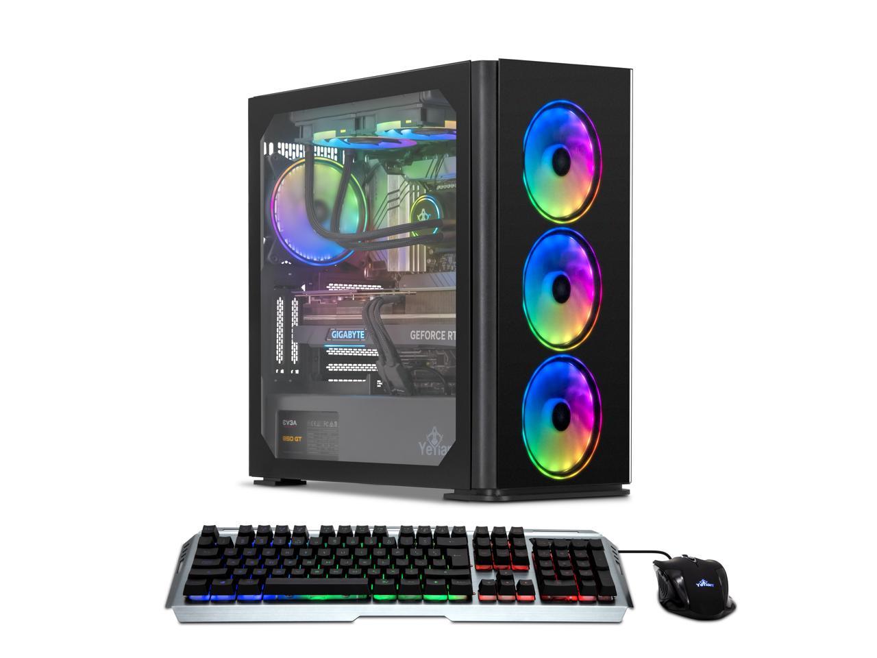 Yeyian Gaming Desktop YARI YPI-YA46KFB-46T1N 16GB DDR5 1 TB PCIe SSD GeForce RTX 4060 Ti Windows 11 Home 64-bit 2