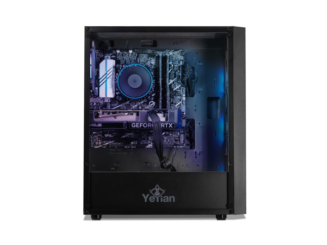 Yeyian Yumi Gaming PC Desktop INTEL Core i7 12700F, Nvidia RTX 4060, 1TB SSD, 32GB DDR4 3200MHz, 650W Gold PSU, AC Wi-Fi, Window 11 64bit- YPI-YU27F0C-4601N 5