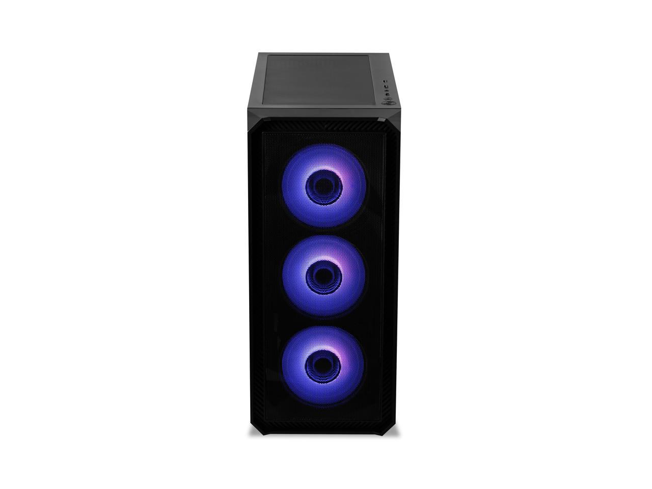 Yeyian Tanto Gaming PC Desktop INTEL Core i7 13700F, Nvidia RTX 4070, 1TB SSD, 16GB DDR5 5600MHz, 120mm AIO Liquid 650W Gold PSU, AC Wi-Fi, Window 11 64bit- YPI-TA37F0B-4701N 4