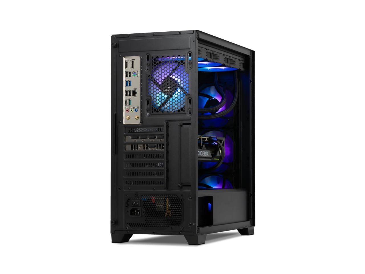 Yeyian Gaming Desktop PHOENIX-IRON MESH Intel Core i9 14th Gen 14900KF NVIDIA GeForce RTX 4080 SUPER -AI Accelerated  32GB DDR5 RGB 6000MHz 2 TB SSD 360mm AIO Liquid 850W Gold PSU AC Wi-Fi Wins11 Home 5