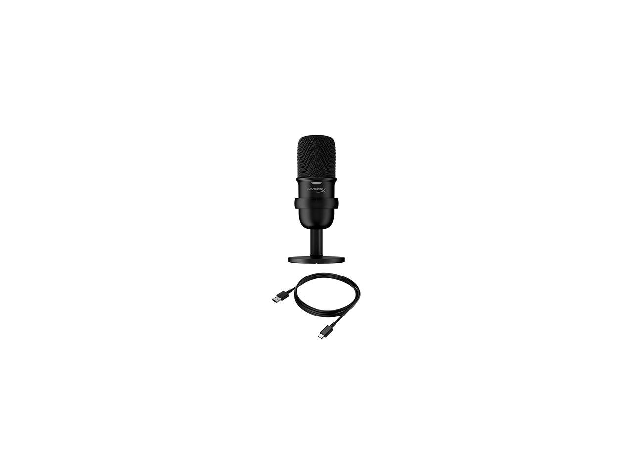 HyperX SoloCast Wired Cardioid USB Condenser Gaming Microphone - Black 3