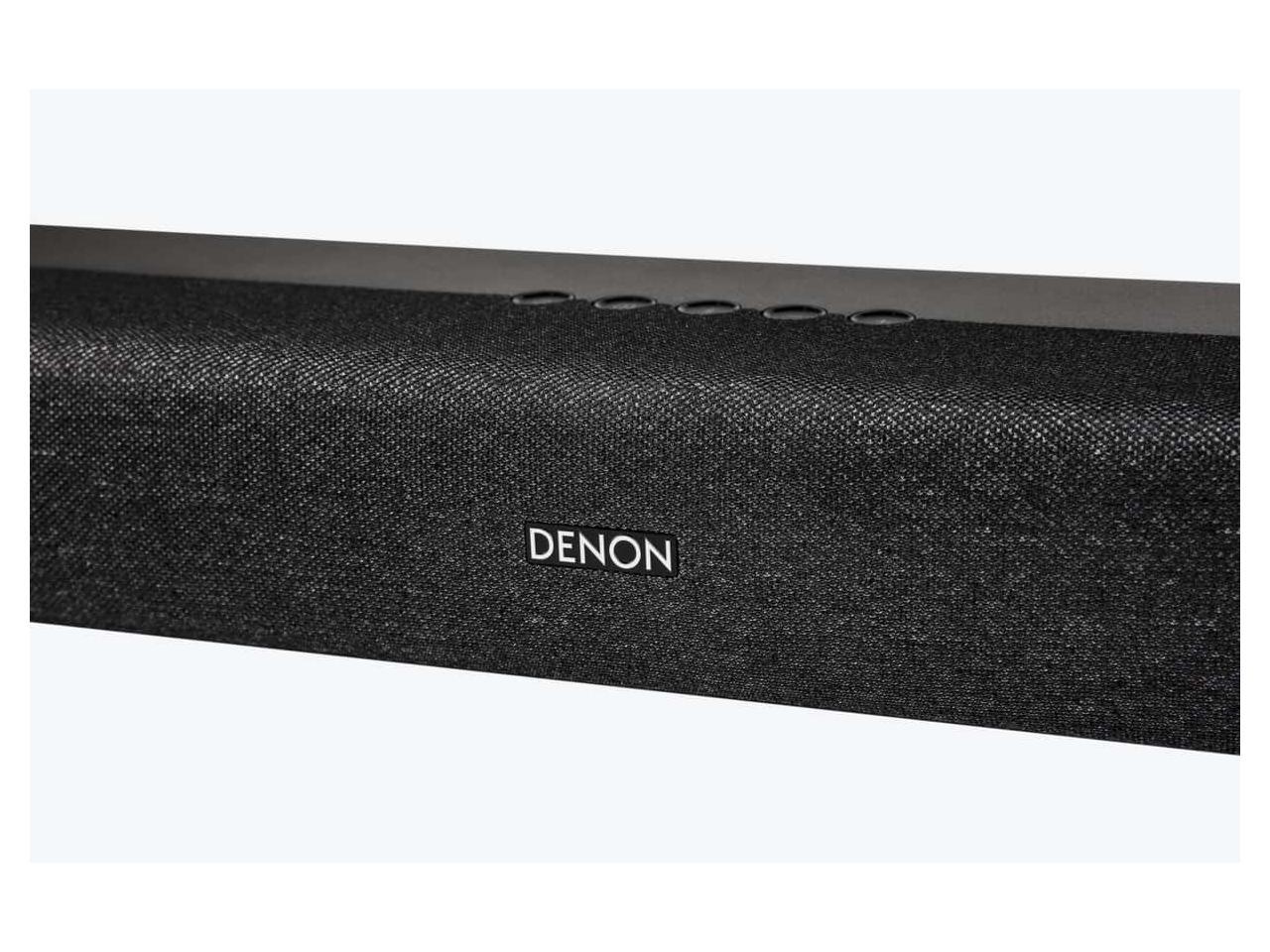 Denon - DHT-S217 2.1 Channel Compact Soundbar with Dolby Atmos and Built-In Bluetooth - Black 4