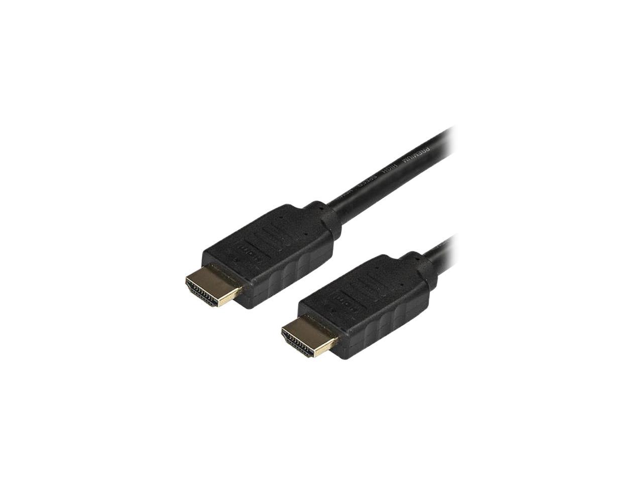 StarTech.com HDMM5MP Black HDMI Male to HDMI Male HDMI Cables Male to Male 1