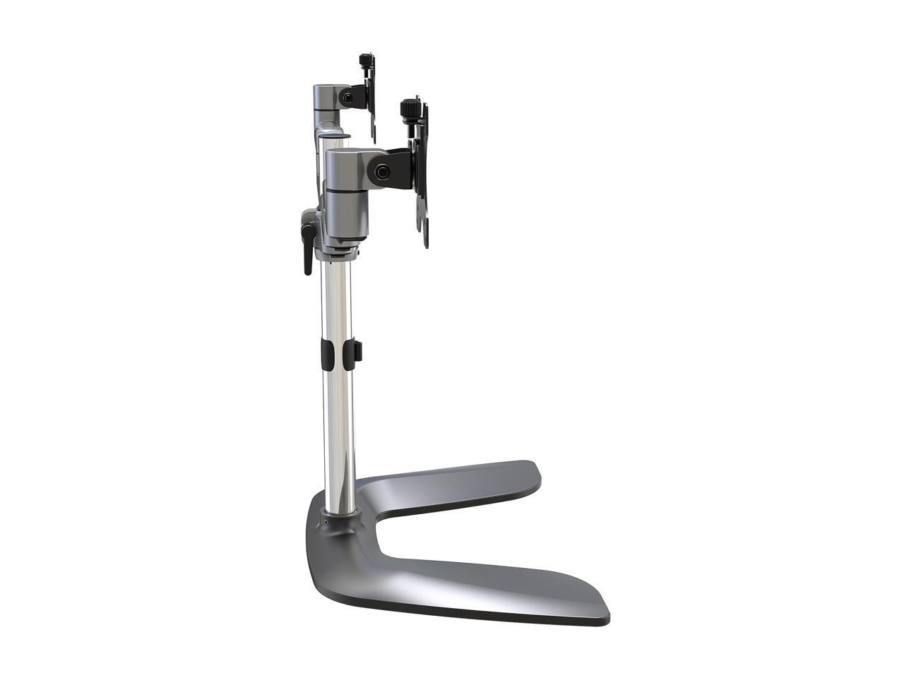 StarTech.com ARMDUALSS Dual Monitor Stand - Articulating Arms - Height Adjustable - For VESA Mount Monitors up to 32" - Steel & Aluminum (ARMDUALSS) 5