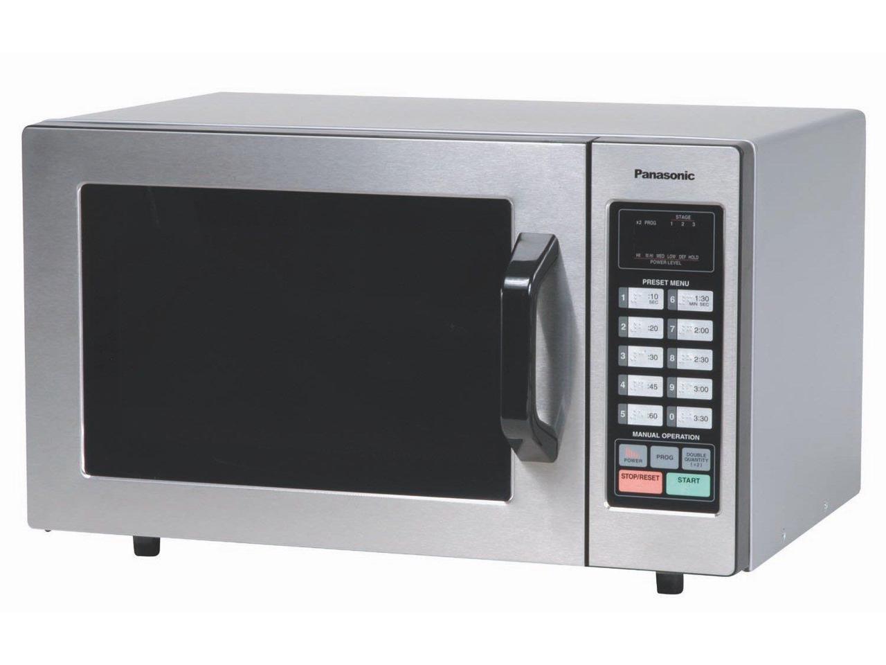 Panasonic 1000 Watts 1000W Comercial Microwave Prog NE1054F Silver 3