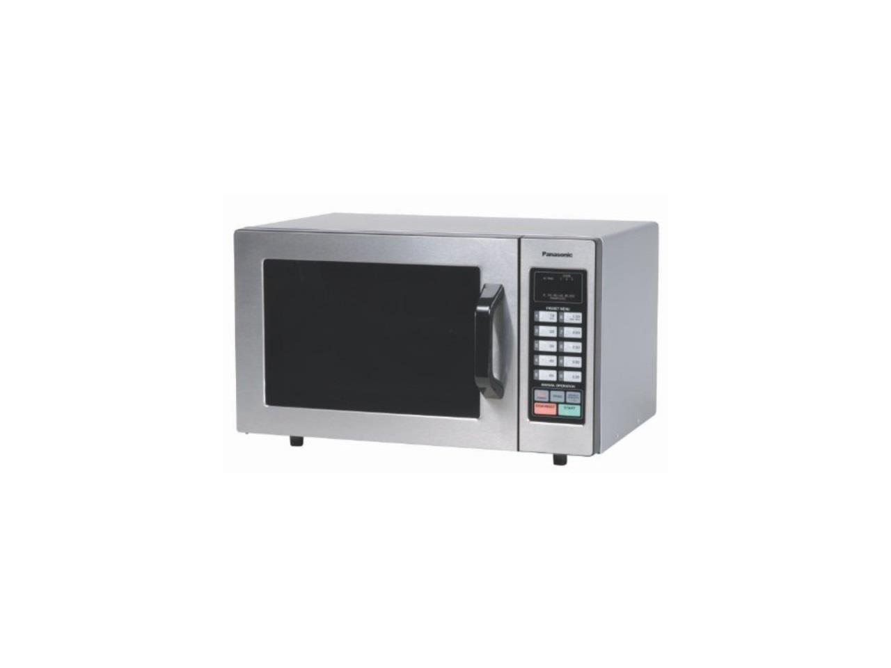 Panasonic 1000 Watts 1000W Comercial Microwave Prog NE1054F Silver 5