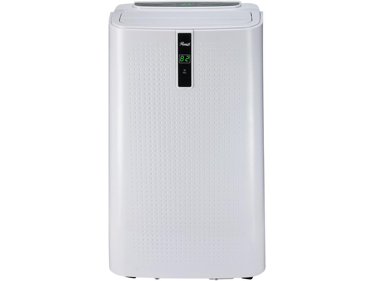 Rosewill Portable Air Conditioner 12,000 BTU, 4-in-1: AC, Fan, Dehumidifier & Heater, Remote Control, Self-Evaporation, Up to 300 Sq.Ft., White - (RHPA-18003) 1