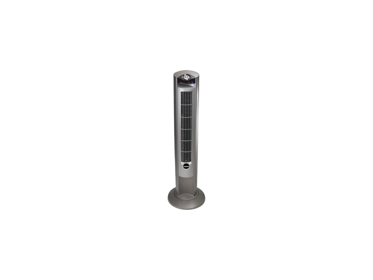 Lasko 42" Wind Curve Platinum Tower Fan With Remote Control and Fresh Air Ionizer, 2551 1