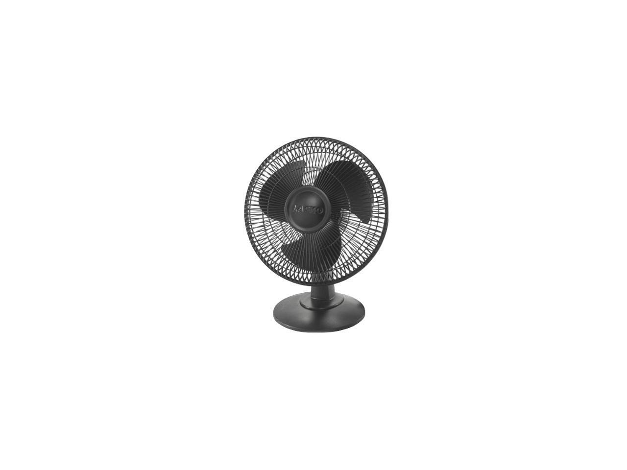 Lasko 12" Table 3-Speed Fan, Black 2017 1